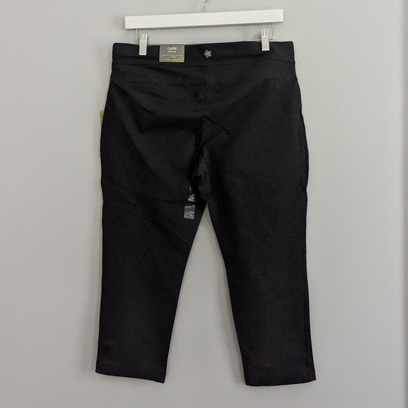 tek gear Pants & Jumpsuits New Capris Dark Grey Mid Rise Workout Xl